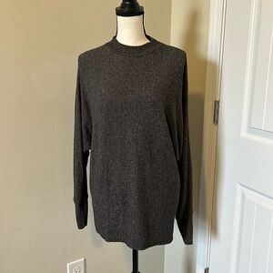 Grey over sized long sleeve sweater